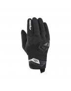 Manusi barbati Roadster vara textil/piele Ixon model MIG 2 Air Flow MS - Negru/Alb