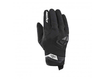 Manusi barbati Roadster vara textil/piele Ixon model MIG 2 Air Flow MS - Negru/Alb