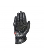 Manusi barbati Roadster vara piele/textil Ixon model RS4 AIR MS - Negru - degete tactile (carbon)