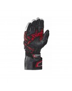 Manusi barbati Racing vara piele Ixon model Thunder Air MS - Negru/rosu/alb - degete tactile