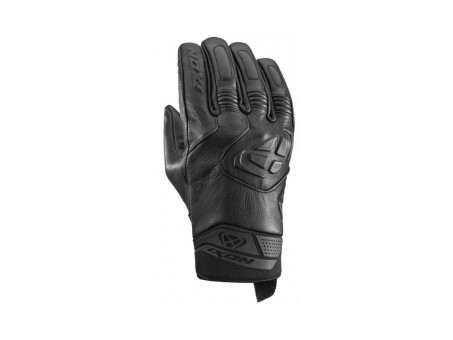 Manusi barbati Roadster vara piele Ixon model MIG 2 Leather MS - Negru - degete tactile