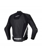 Geaca Moto din Piele Alpinestars Missile V3 - Negru/Alb