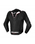 Geaca de piele sport Alpinestars Missile V3 Ignition - Negru/Alb