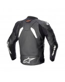 Geaca de piele ALPINESTARS GP PLUS V4 Negru/Alb