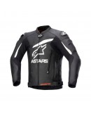 Geaca de piele ALPINESTARS GP PLUS V4 Negru/Alb