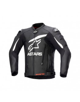 Geaca de piele ALPINESTARS GP PLUS V4 Negru/Alb