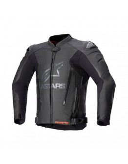 Geaca de piele sport ALPINESTARS GP FORCE AIRFLOW - Negru/Negru