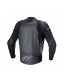 Geaca de piele sport ALPINESTARS MM93 TRACK - Negru/Rosu