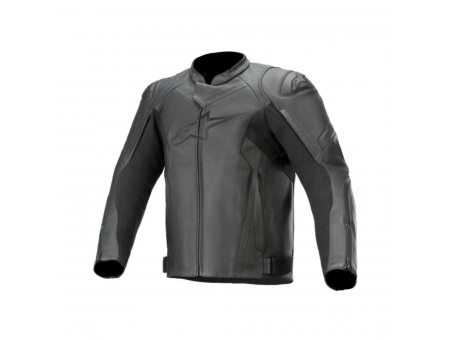 Geaca de piele Alpinestars FASTER V2 - Negru