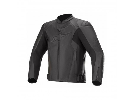 Geaca de piele Alpinestars FASTER V2 AIRFLOW - Negru