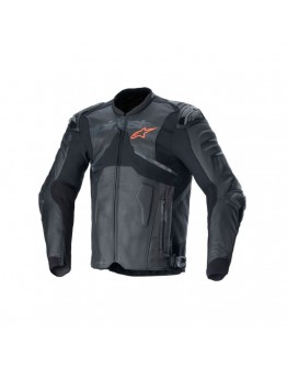 Geaca de piele Alpinestars ATEM V5 - NEGRU