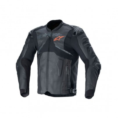 Geaca de piele Alpinestars ATEM V5 - NEGRU