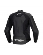 Geaca Piele pentru femei Alpinestars Stella Faster V3 - Negru/Alb