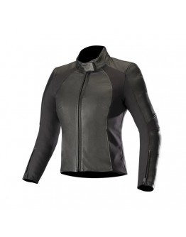 Geaca de piele dama Alpinestars Stella Vika V2 - Negru