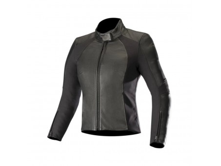 Geaca de piele dama Alpinestars Stella Vika V2 - Negru