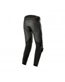 Pantaloni de piele sport/touring Alpinestars MISSILE V3 - Negru/Alb