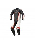 Combinezon de piele 1 piesa Alpinestars Missile V2 Tech Air Ready - Negru/Alb/Rosu