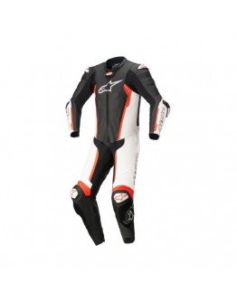 Combinezon de piele 1 piesa Alpinestars Missile V2 Tech Air Ready - Negru,alb,Rosu