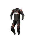 Combinezon de piele 1 piesa ALPINESTARS MISSILE V2 IGNITION - negru/rosu