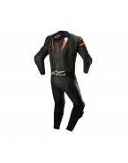 Combinezon de piele 1 piesa ALPINESTARS MISSILE V2 IGNITION - negru/rosu