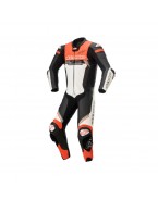 Combinezon de piele 1 piesa ALPINESTARS MISSILE V2 IGNITION - negru/alb/rosu