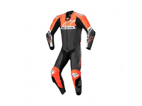 Combinezon de piele 1 piesa ALPINESTARS MISSILE V2 WARD - negru/rosu