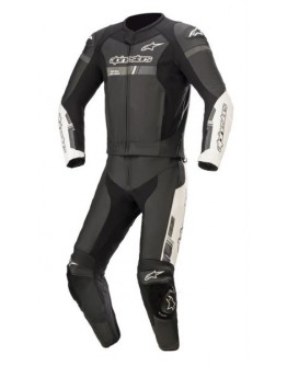 Combinezon 2 piese Alpinestars GP FORCE V2 Negru/Alb