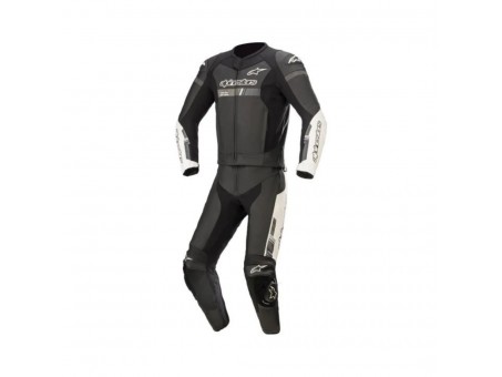 Combinezon 2 piese Alpinestars GP FORCE V2 Negru/Alb