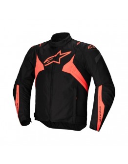 Geaca textil impermeabila ALPINESTARS T-JAWS V4 - Rosu fluo/Negru