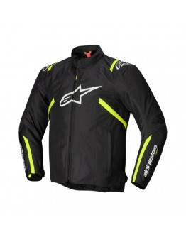 Geaca textil impermeabila Alpinestars T-SPS V2 WP - Negru/Alb/Galben fluo