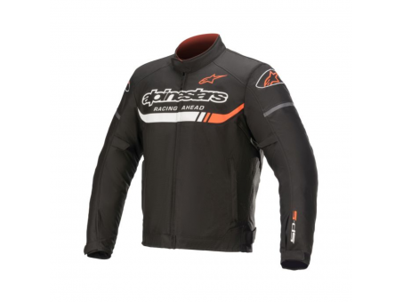 Geaca Alpinestars T-SPS Ignition waterproof - negru/ alb/ rosu fluo