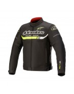 Geaca textil impermeabila Alpinestars T-SP S Ignition - Negru/Galben fluo