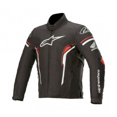 Geaca textil impermeabila ALPINESTARS T-SP-1 WP HONDA EDITION - Negru/alb/rosu