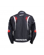 Geaca textil impermeabila ALPINESTARS T-SP-1 WP HONDA EDITION - Negru/alb/rosu