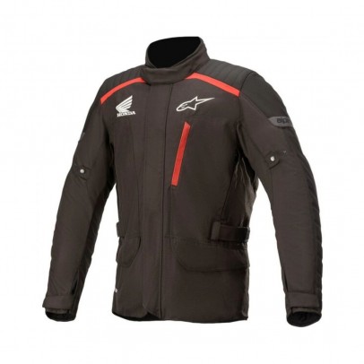 Geaca textil impermeabila Alpinestars Honda Gravity Drystar - Negru/rosu