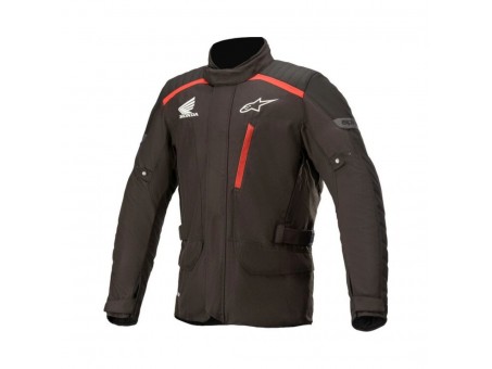 Geaca textil impermeabila Alpinestars Honda Gravity Drystar - Negru/rosu