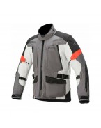 Geaca textil touring ALPINESTARS VALPARAISO V3 DRYSTAR - Gri inchis/Gri deschis