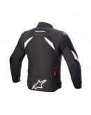 Geaca textil impermeabila sport/touring ALPINESTARS T-GP R V3 Drystar - Negru/Alb