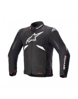 Geaca textil impermeabila sport/touring ALPINESTARS T-GP R V3 Drystar - Negru/Alb