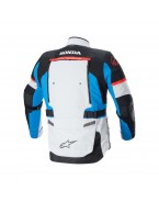 Geaca all season textil impermeabila ALPINESTARS HONDA BOGOTA PRO DRYSTAR - Negru/Gri deschis/Albastru