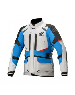 Geaca textil impermeabila ALPINESTARS HONDA ANDES V3 DRYSTAR - Negru,Gri deschis,Albastru