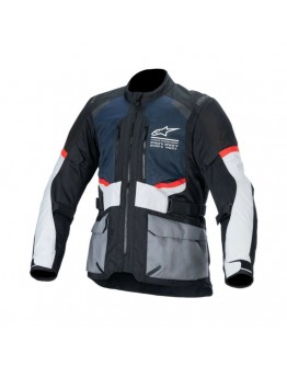 Geaca textil touring Alpinestars Andes Air Drystar® - Negru/Albastru/Gri