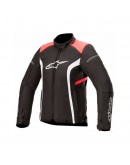 Geaca de vara dama Alpinestars STELLA T-KIRA V2 - Negru/Coral