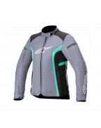 Geaca de vara dama Alpinestars STELLA T-KIRA V2 - Negru/Gri/Verde