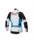 Geaca dama textil impermeabila Alpinestars HONDA STELLA ANDES V3 DRYSTAR - Negru/Gri deschis/Albastru