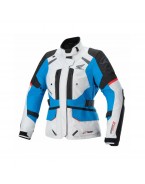 Geaca dama textil impermeabila Alpinestars HONDA STELLA ANDES V3 DRYSTAR - Negru/Gri deschis/Albastru