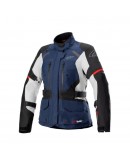 Geaca dama textil impermeabila Alpinestars STELLA ANDES Drystar V3 - Negru/Alb/Albastru