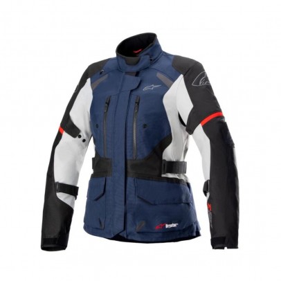 Geaca dama textil impermeabila Alpinestars STELLA ANDES Drystar V3 - Negru/Alb/Albastru