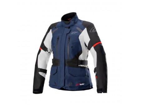 Geaca dama textil impermeabila Alpinestars STELLA ANDES Drystar V3 - Negru/Alb/Albastru