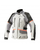 Geaca dama textil impermeabila Alpinestars STELLA ANDES Drystar V3 - Gri deschis/Gri inchis/Negru